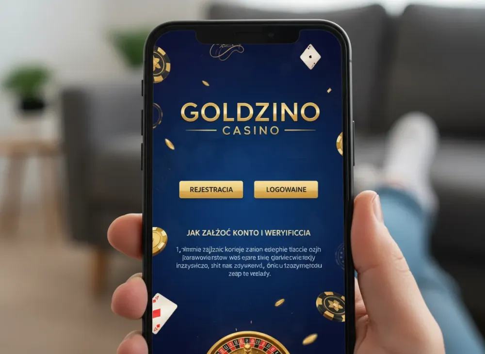 Goldzino casino rejestracja jak założyć konto i weryfikacja